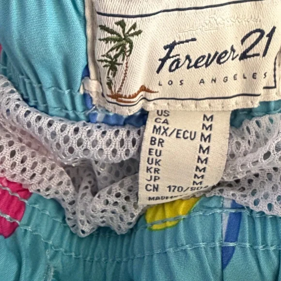 Forever 21 Swim Trunks with Balloon Animal Print - Picture 5 of 5